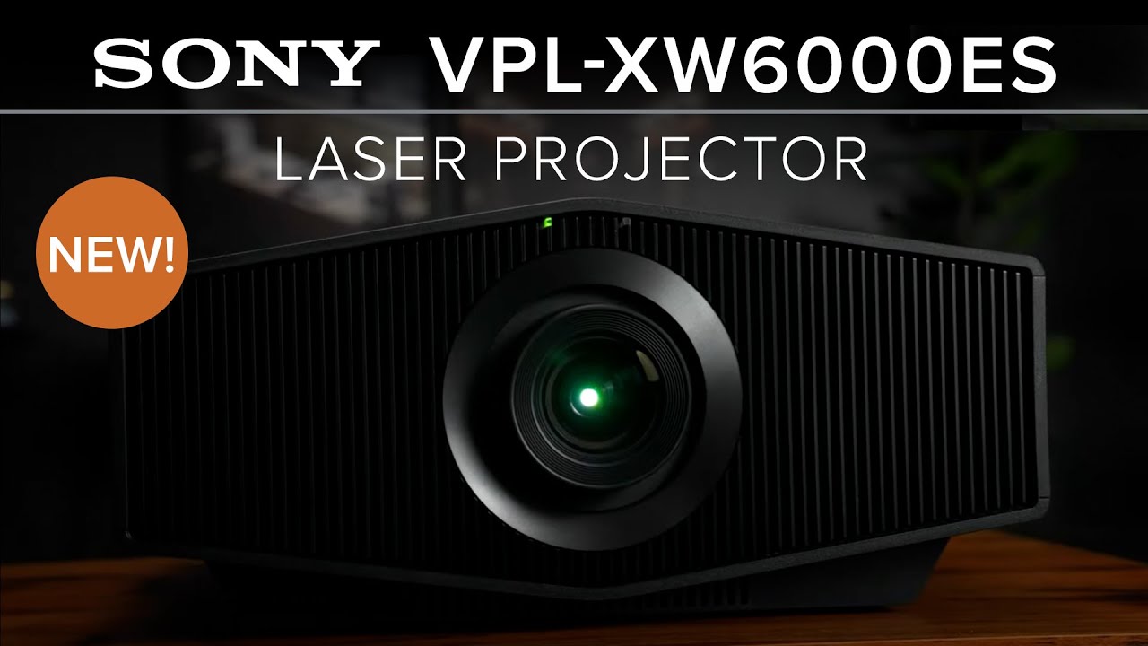 Sony VPL-XW6000ES - Savor The Authentic Home Theater Experience with a Native 4K Laser Projector!