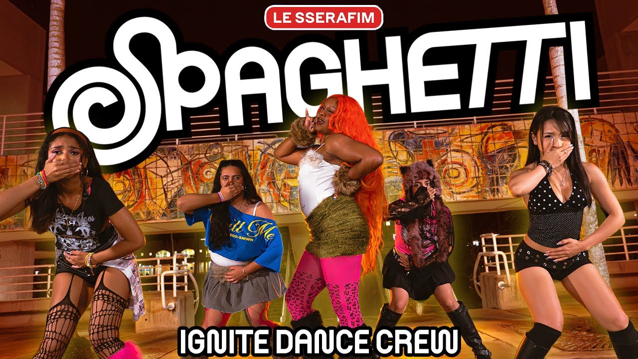 [KPOP IN PUBLIC| MIAMI] LE SSERAFIM (르세라핌) - SPAGHETTI | DANCE COVER | IGNITE