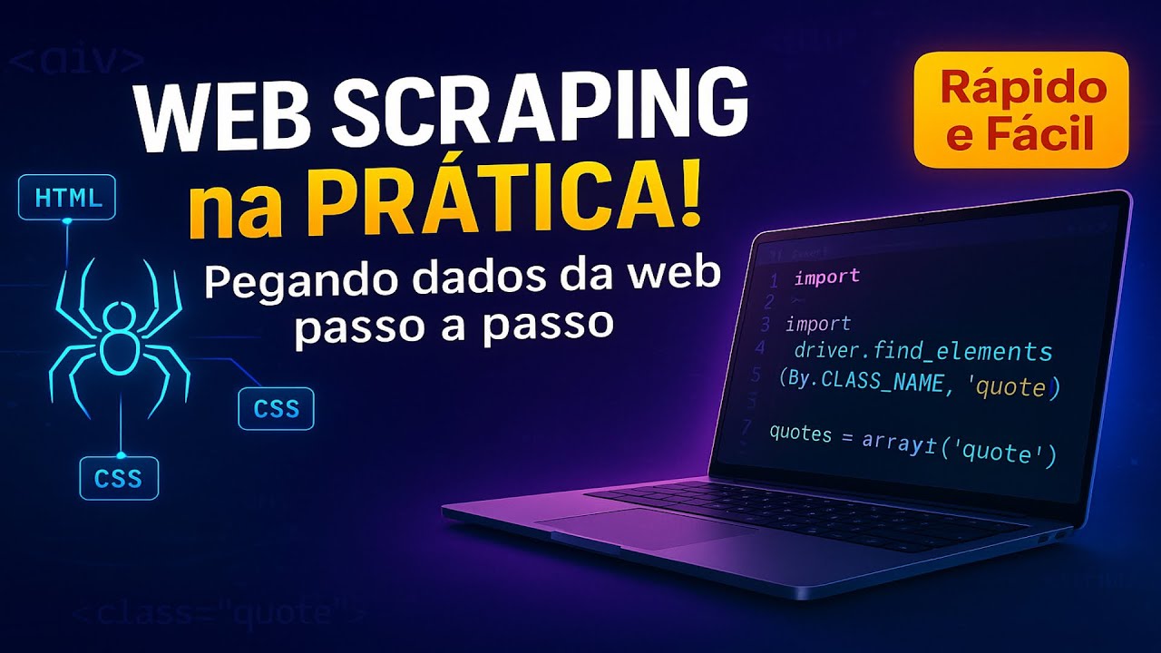 Web Scraping com Selenium: Coleta de Dados Web em 2025