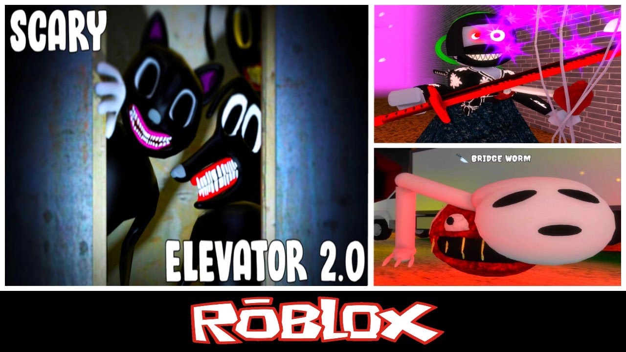 Cartoon Dog, Bridge Worm & More (🔪 Scary Elevator! By MrNotSoHERO) Roblox