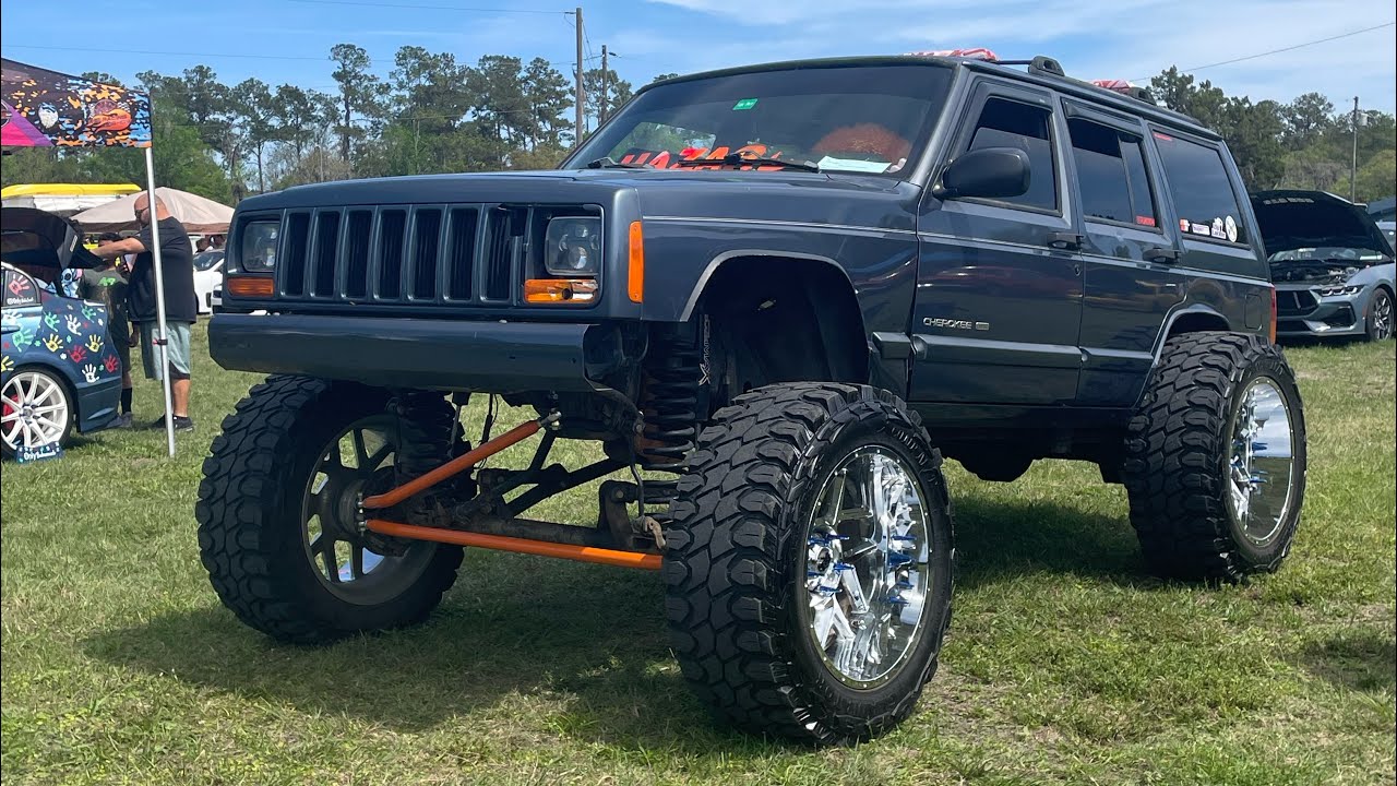 BRINGING MY SQUATTED JEEP TO A CAR SHOW - HERNANDO INVASION TRUCK & CAR SHOW