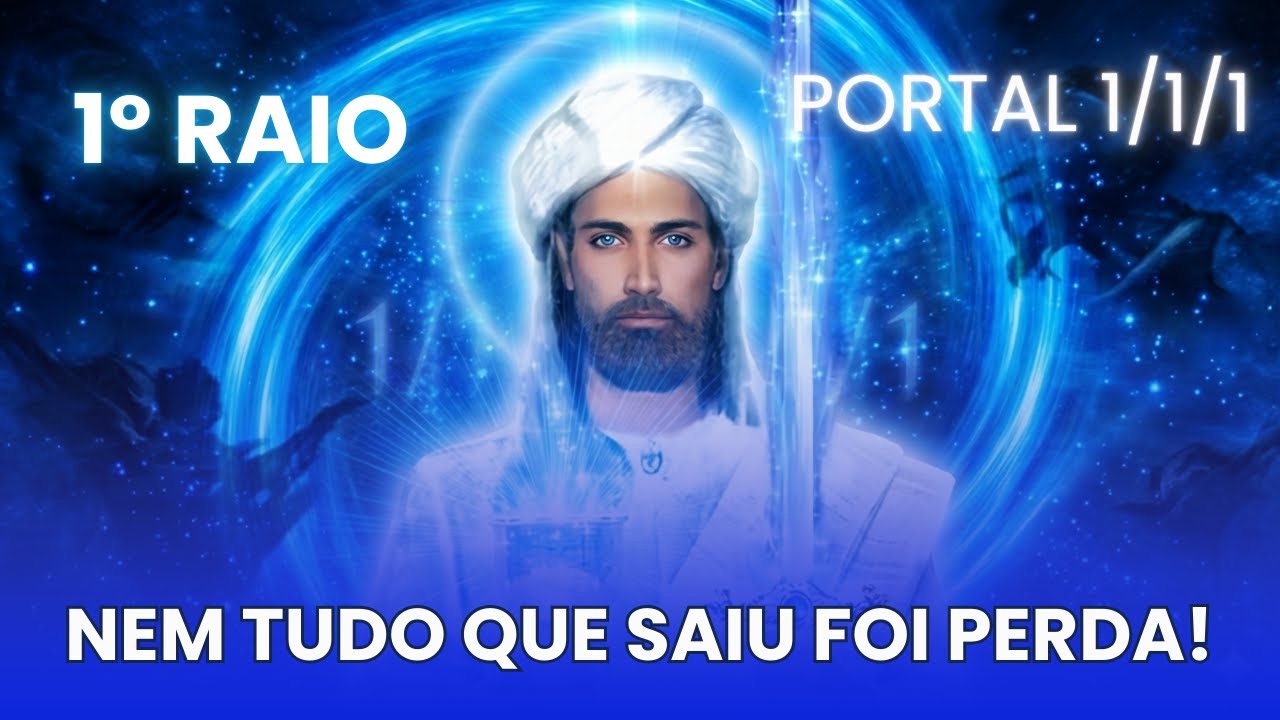 RAIO AZUL ATIVADO NO PORTAL 1/1/1: Você Está Sendo Protegido de Algo Que Ainda Não Vê
