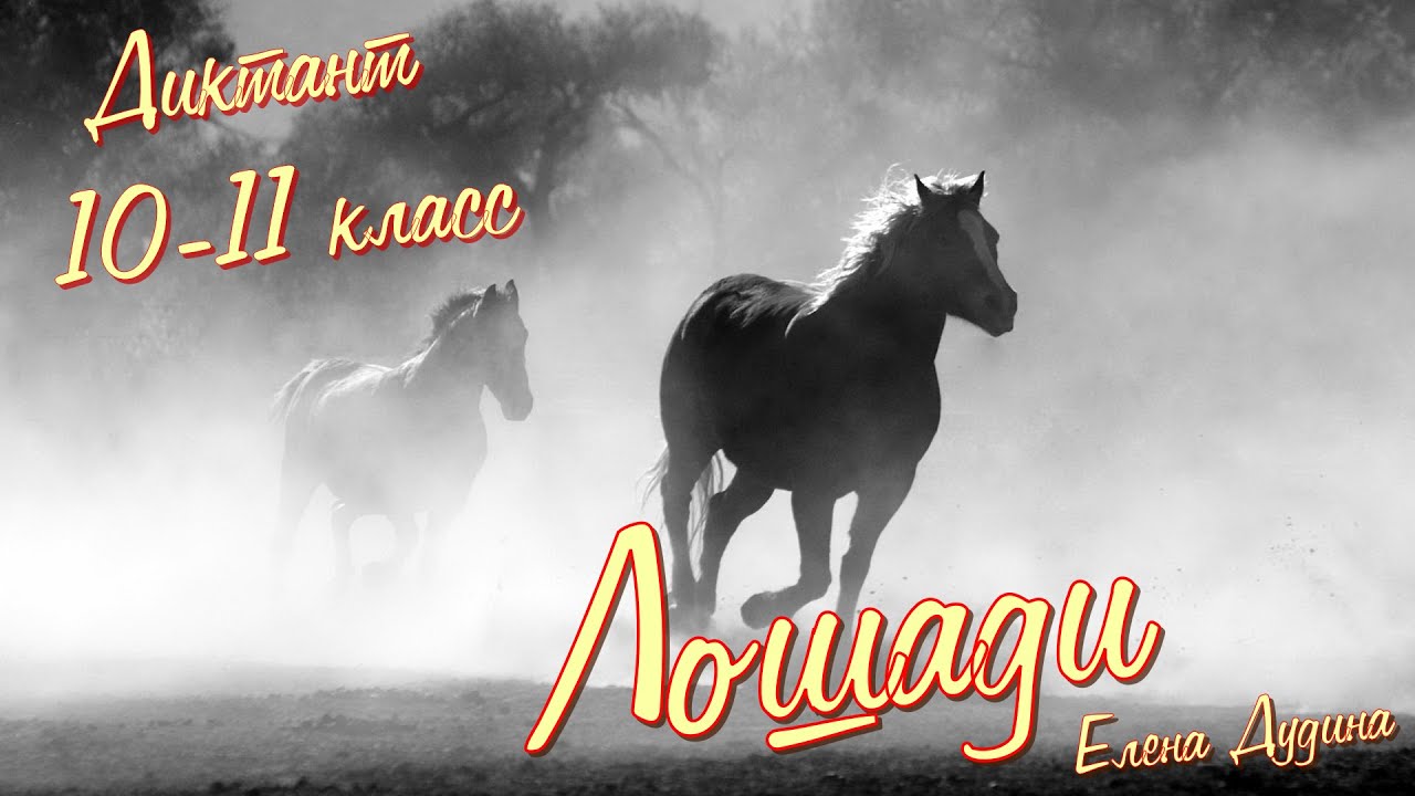 Лошади.10-11 класс, для взрослых.Специально для сайта 