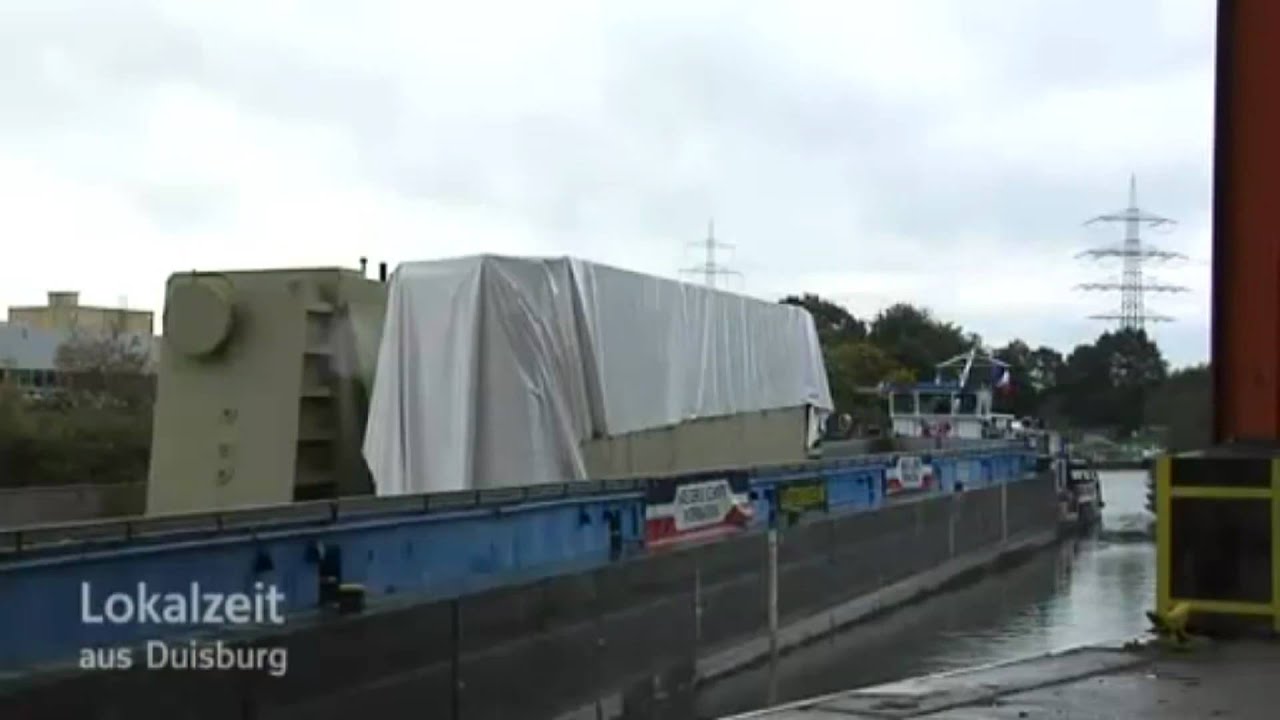 WDK Hafen und Lager GmbH - Umschlag Kondensatoren 16.10.2010