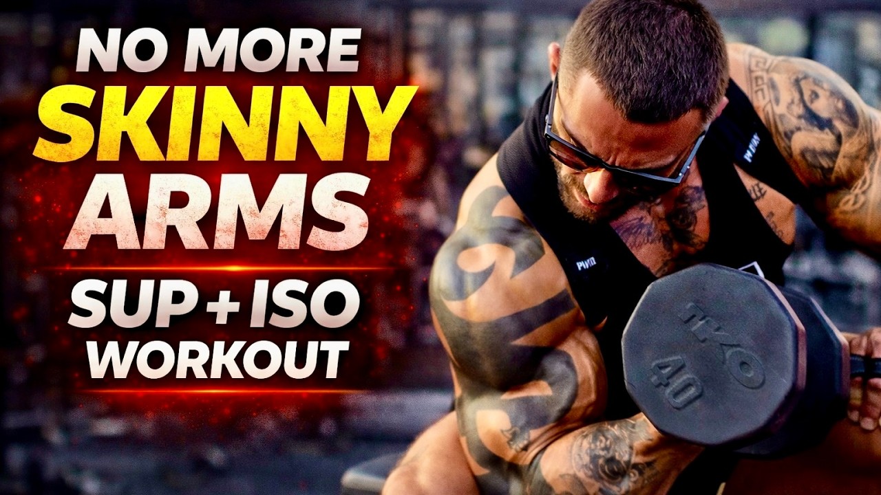 Biceps and Triceps SUPER-ISO Workout! Best Exercises To Get BIG And STRONG Arms FAST!