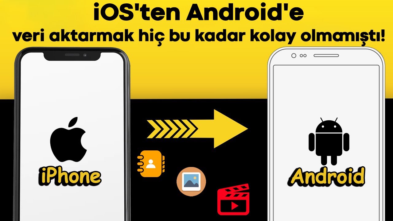 iPhone'dan Android'e Veri Aktarımı Nasıl Yapılır?(Rehber,Fotoğraf,Video) -YENİ Y&Ouml;NTEM- 2025