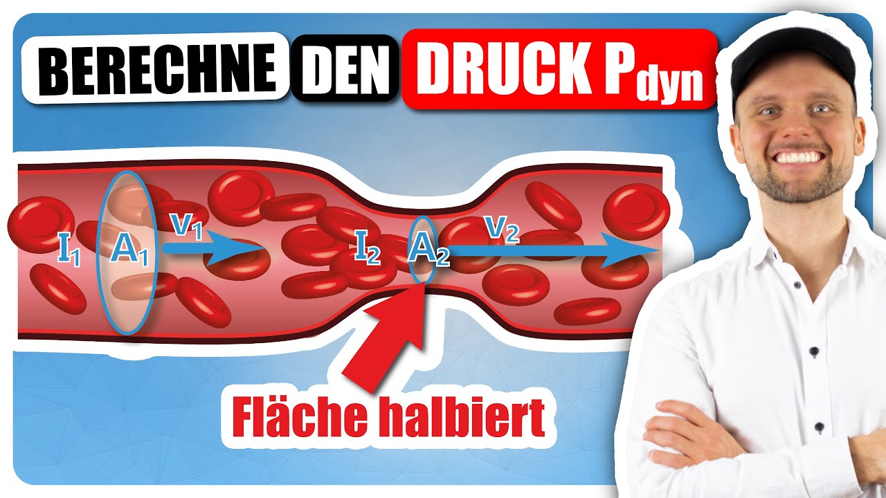 Bernoulli-Gleichung - Dynamischen Druck berechnen