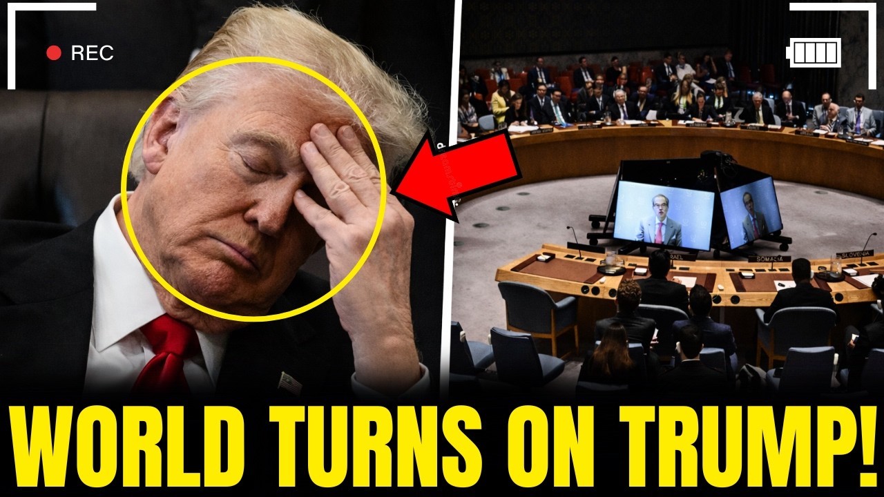 All HELL BREAKS LOOSE as World Leaders DITCH Trump OVER WAR