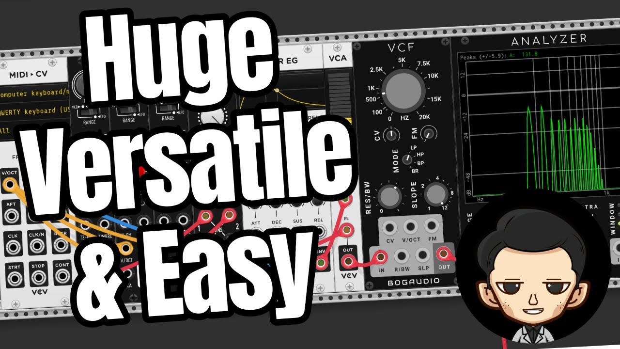 VCV Rack Tutorial // HUGE EASY BASS