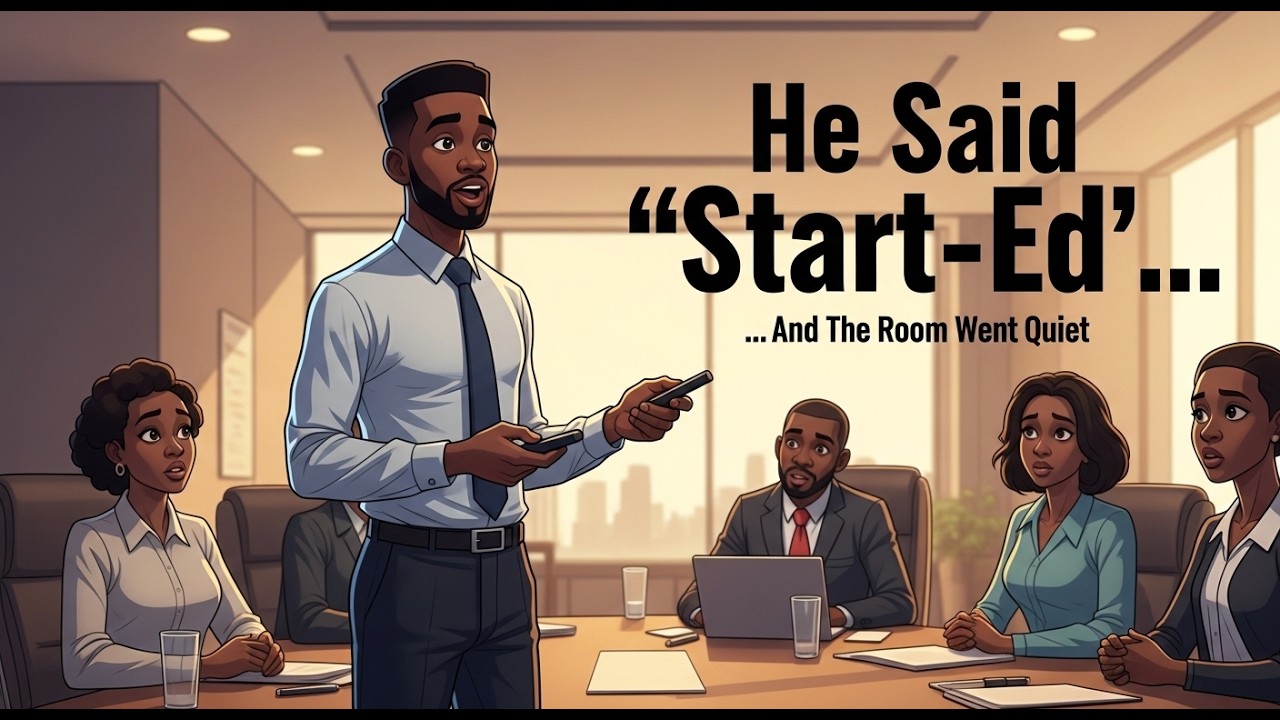 He Said Started And The Room Went Quiet