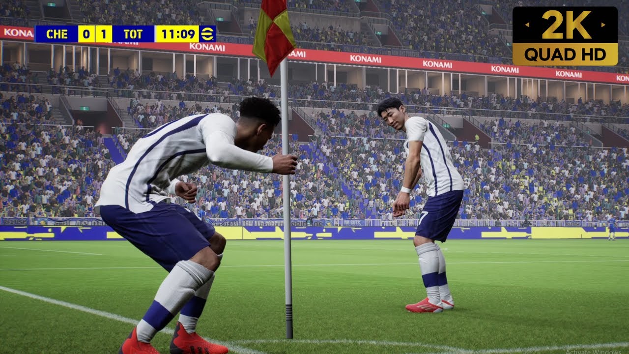 eFootball 2022(Pes 2022) Gameplay - Chelsea Vs Spurs Full Match [PC 2K 60 FPS]