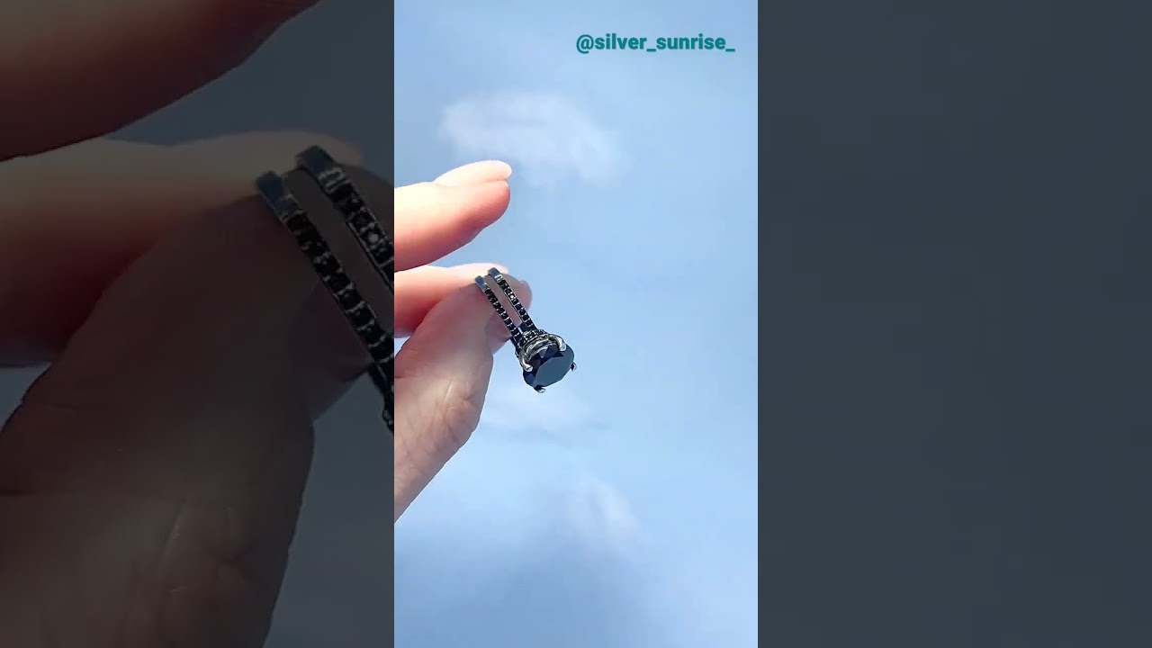 Jewelry fashion trend handmade ring black style | Shorts