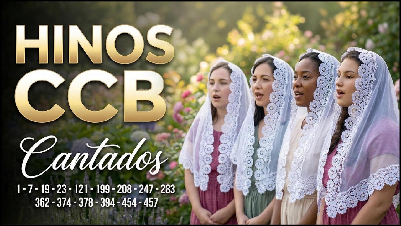 Lindos Hinos CCB Cantados em Coral • Para Acalmar a Alma e Orar
