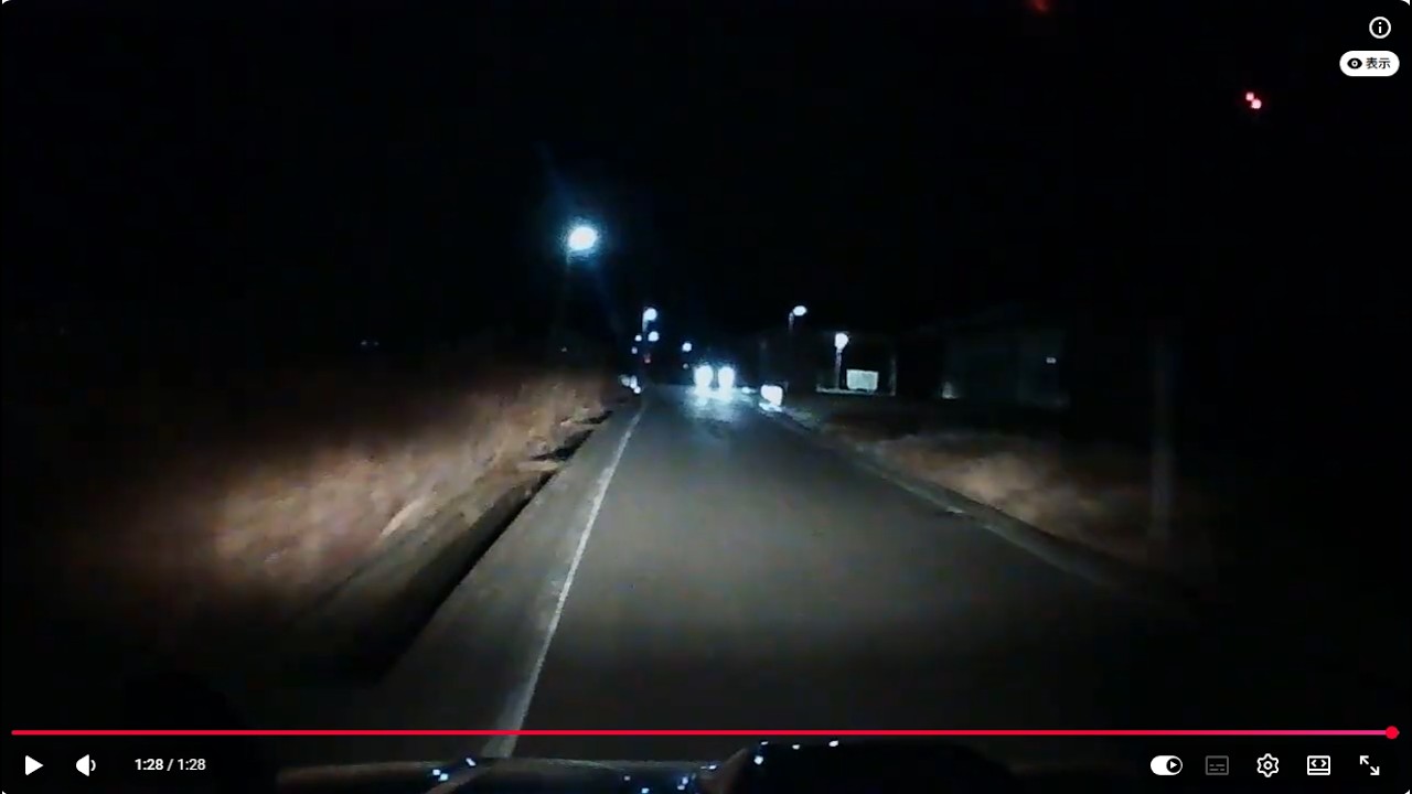 213.脇道～農道～ボディを滑り流れる街明かり～そもそも街じゃナイ笑～ナイトドライブ～スーパーの帰り笑～。群馬帝国の日常劇場。中華激安ドラレコ。たまに米軍ラジオON。群馬の車窓から