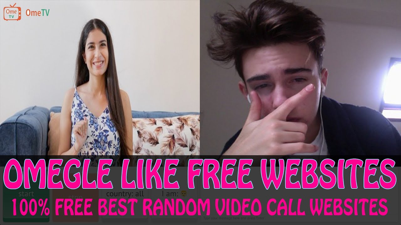 Top 5 Random Video Chat Websites & Apps FREE | Girls Only Random Chat Websites 2021