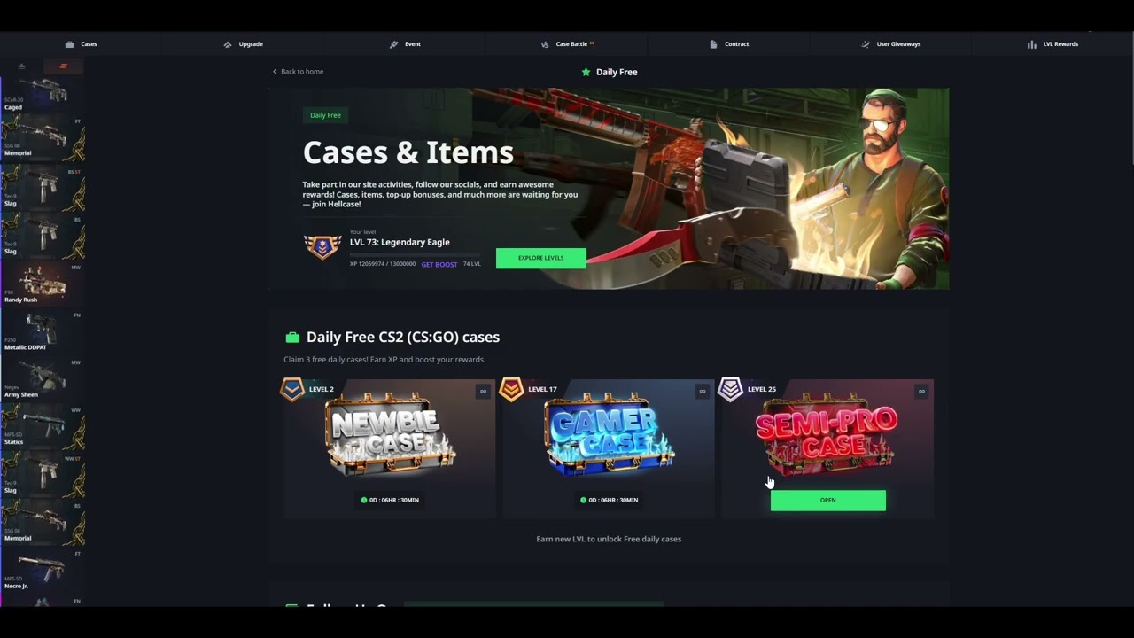 Opening the RIPTIDE COLLECTION Case&hellip; 😳 | CS2 -  HELLCASE PROMO CODE 2026