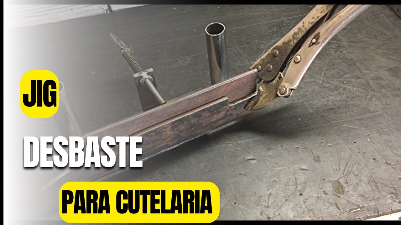 Como Fase Jig Para Desbaste de Facas Caseiro!