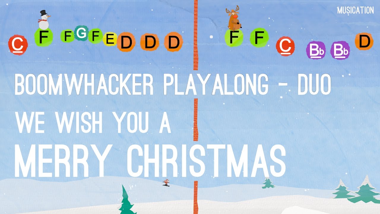 We Wish You a Merry Christmas - Boomwhackers Duo