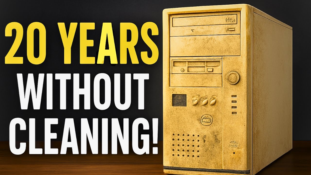 I Restored the Dustiest PC Ever Made! Full Retro Revival 🔧 #RetroTech #PCRestoration #VintagePC