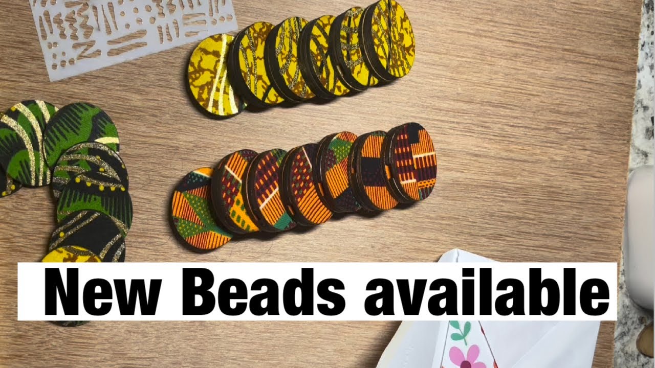 Order Out! New Beads #fabricbeads #diy #jewelry