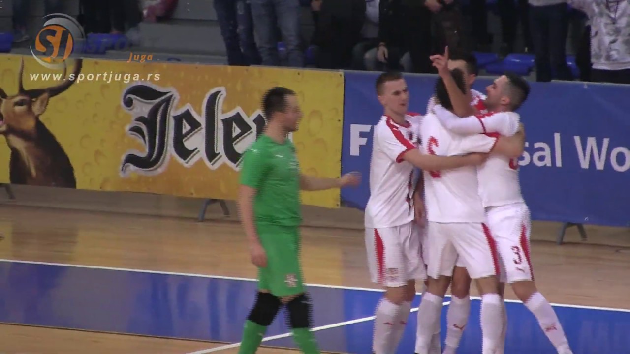 Futsal: Srbija - Francuska 4:2, higlight, Niš, 2.2.2020.