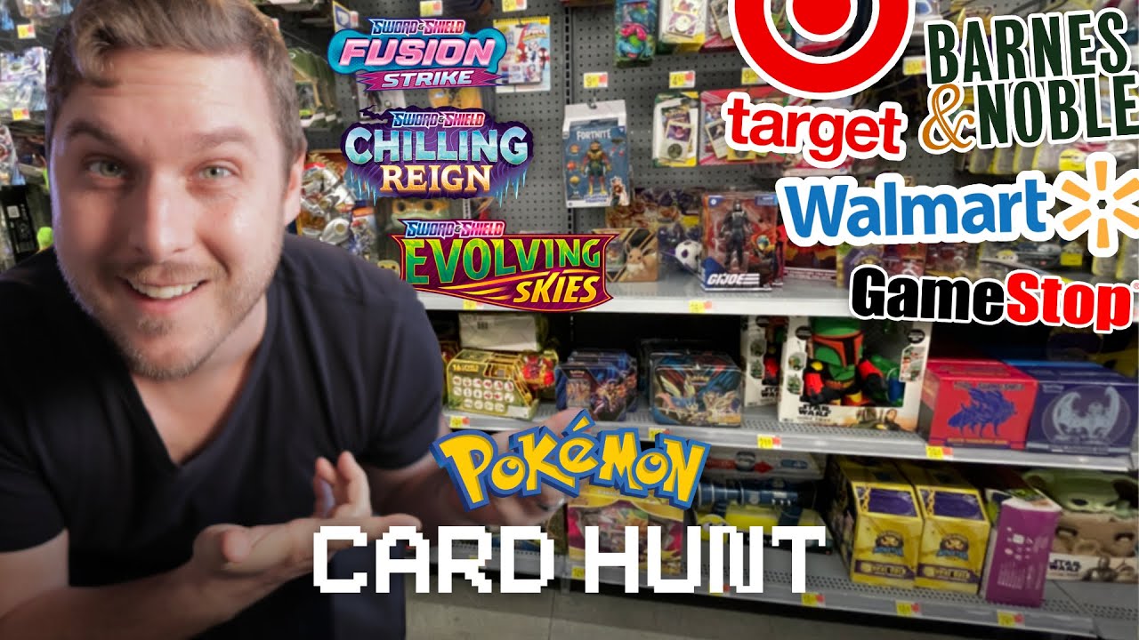 Pok&eacute;mon Card Hunting: at Walmart, Target, GameStop, & more! (2022)