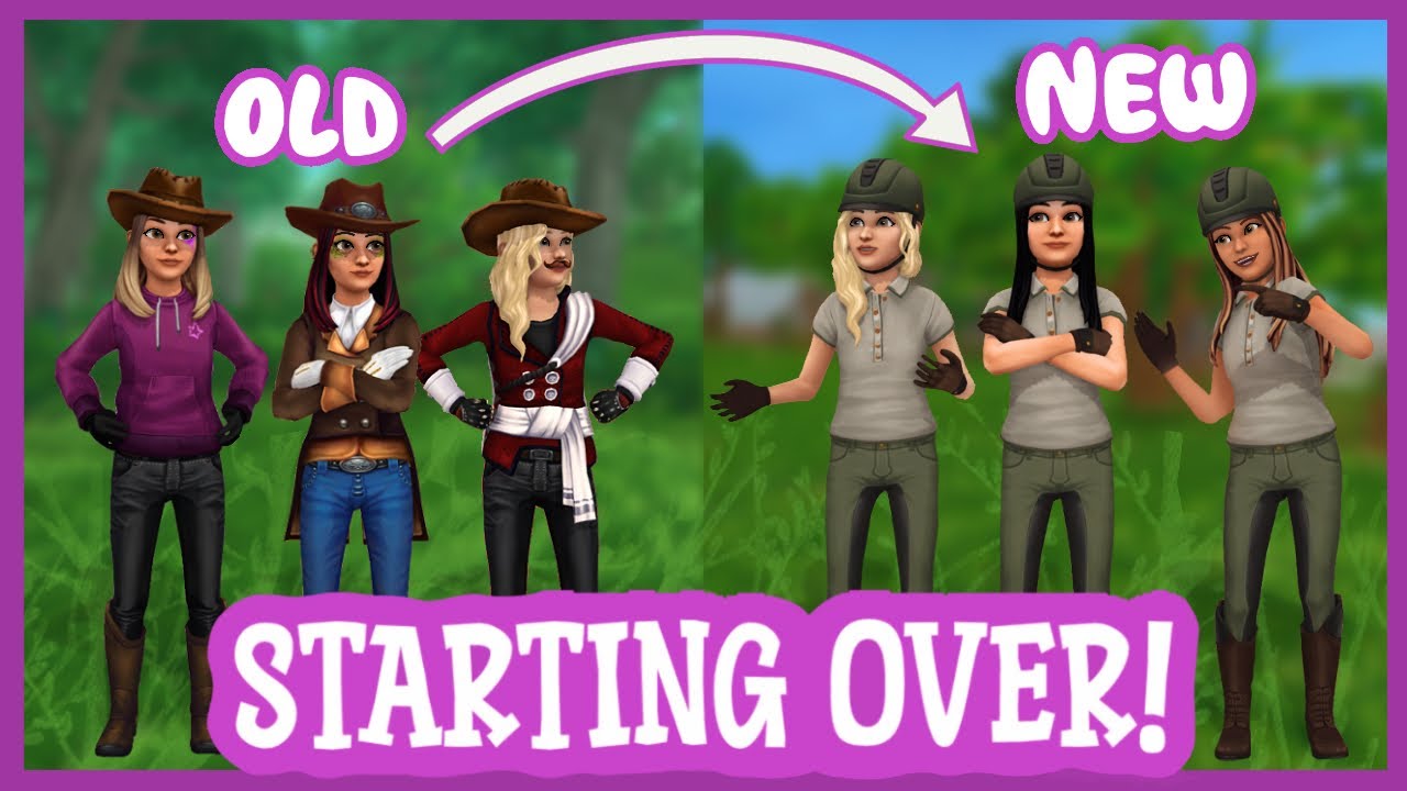 We are STARTING OVER in Star Stable! | The SSO rejourney pt.1