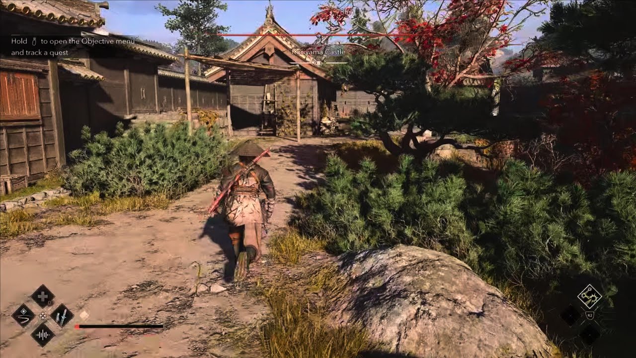Assassin's Creed Shadow #Low health restore #Stealth Game Play 4k120fps