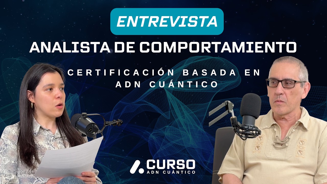 Curso ADN Cuántico explicado en 14 minutos junto al docente y científico (Entrevista)