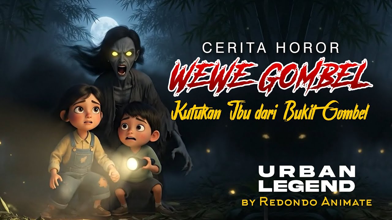 “Wewe Gombel: Cerita Horor Animasi yang Menyeramkan” : Malam Menyeramkan di Desa Tua”.