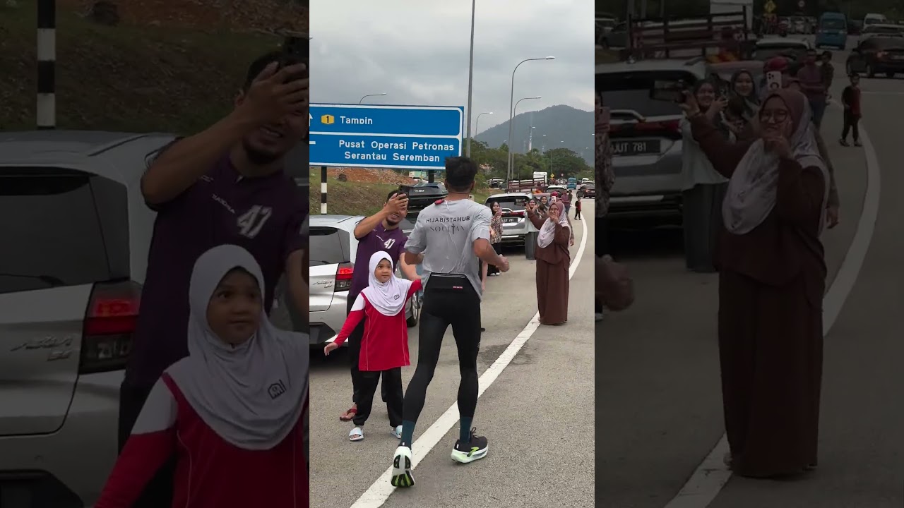 Ramai Sokong Syed Saddiq Tepi Jalan