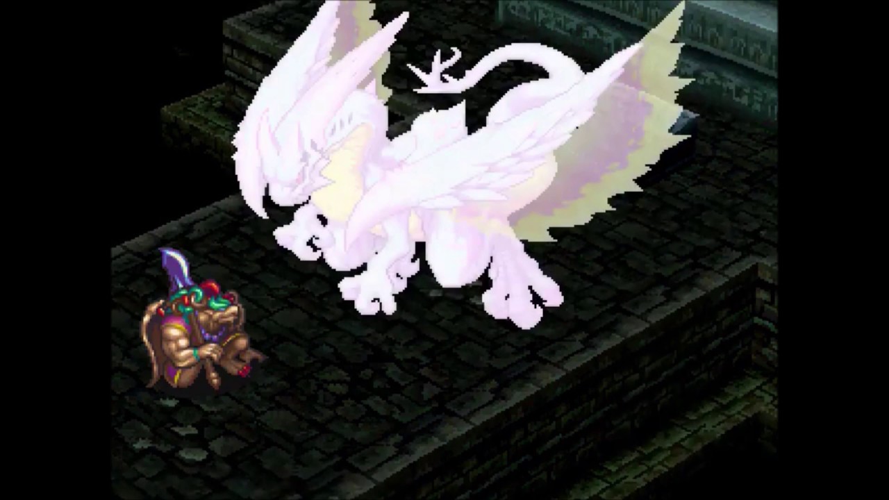 Garr vs Ryu Angel Tower scene from Breath of Fire III with full voice acting