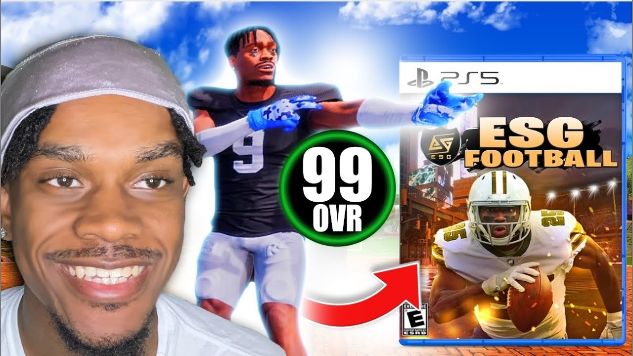 *BEST* WR Build Is Unstoppable! ESG Football 7v7 Gameplay!