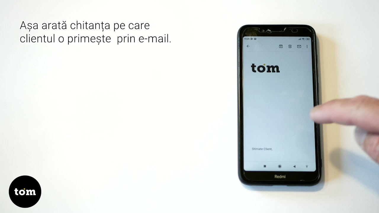 GP tom, POS-ul tău pe mobil - instrucțiuni de utilizare