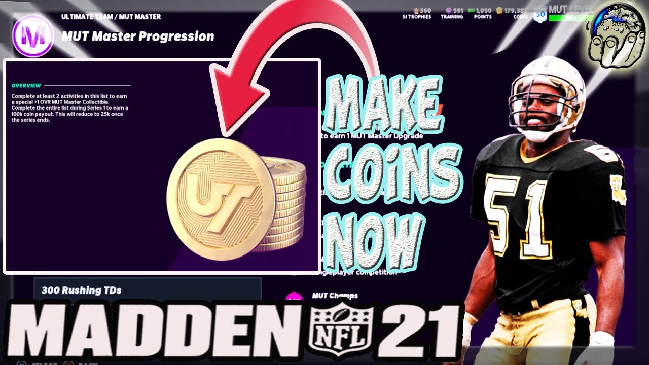Madden 21 FREE 100K! INCREASE YOUR MUT Coins NOW! Madden 21 Ultimate Team