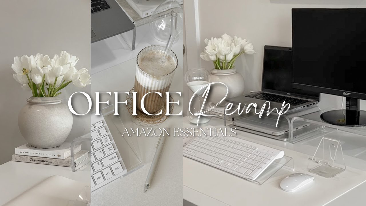 VLOG: Amazon Office Must Haves I Day in The Life I Re-Vamping My Office & Glute Day!