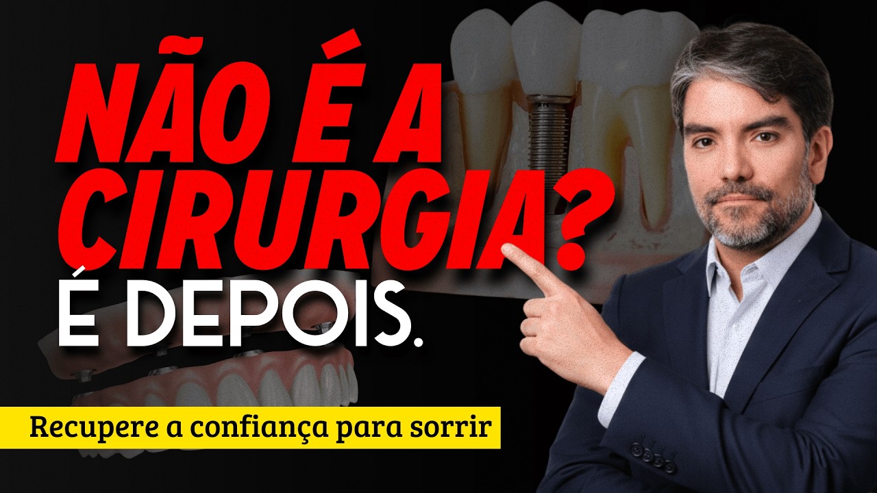 O Maior Medo de Quem Vai Colocar Implantes (Não é a Cirurgia)