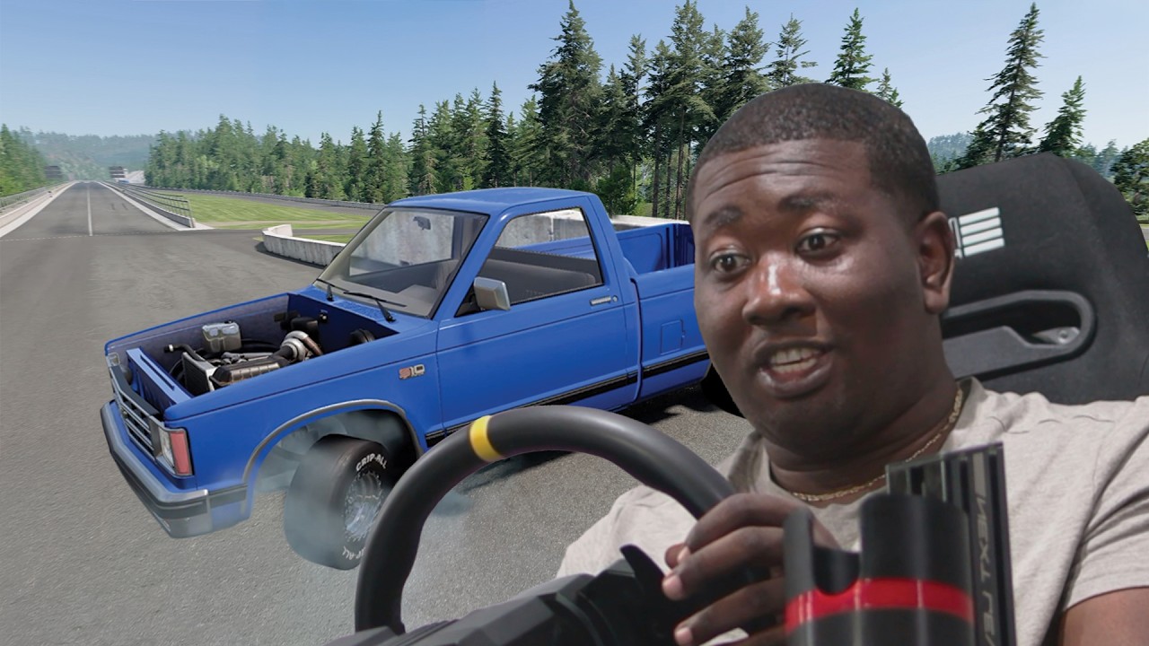 Смогу ли я выжать из Chevy S10 результат из 7 секунд? | BEAM.NG EXPERIMENTS