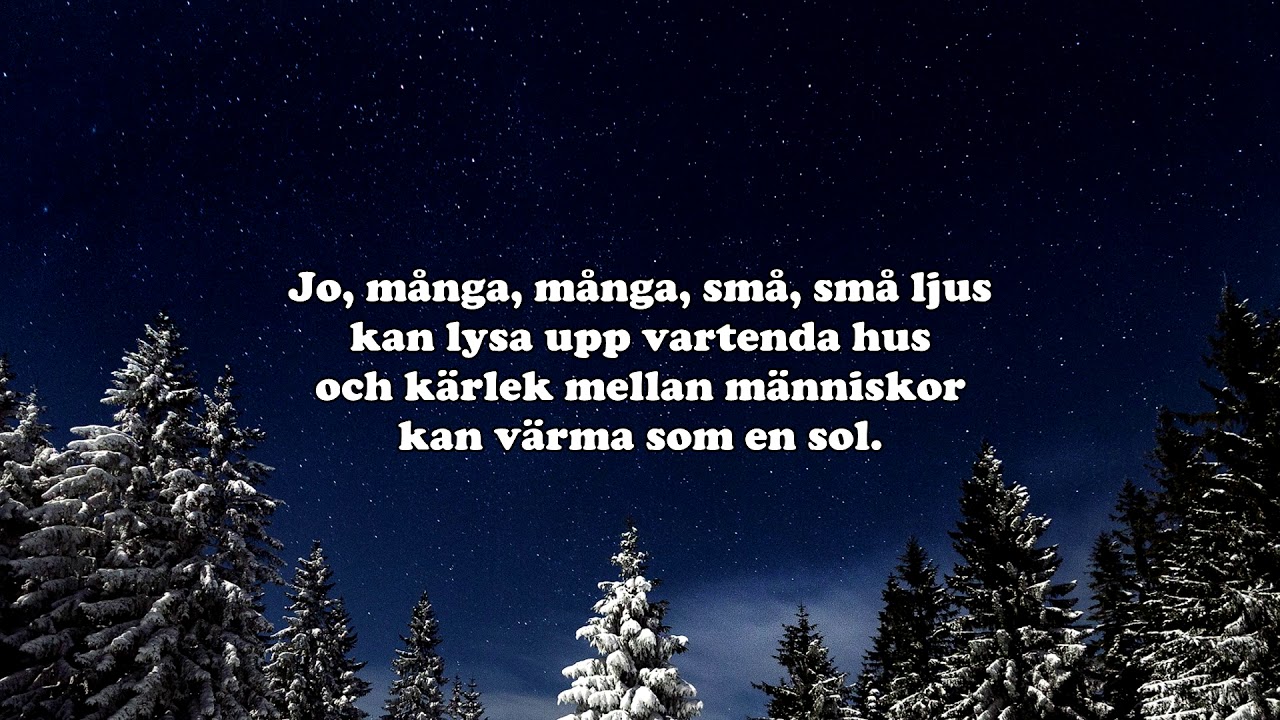 Många, många, små, små ljus (Instrumental)