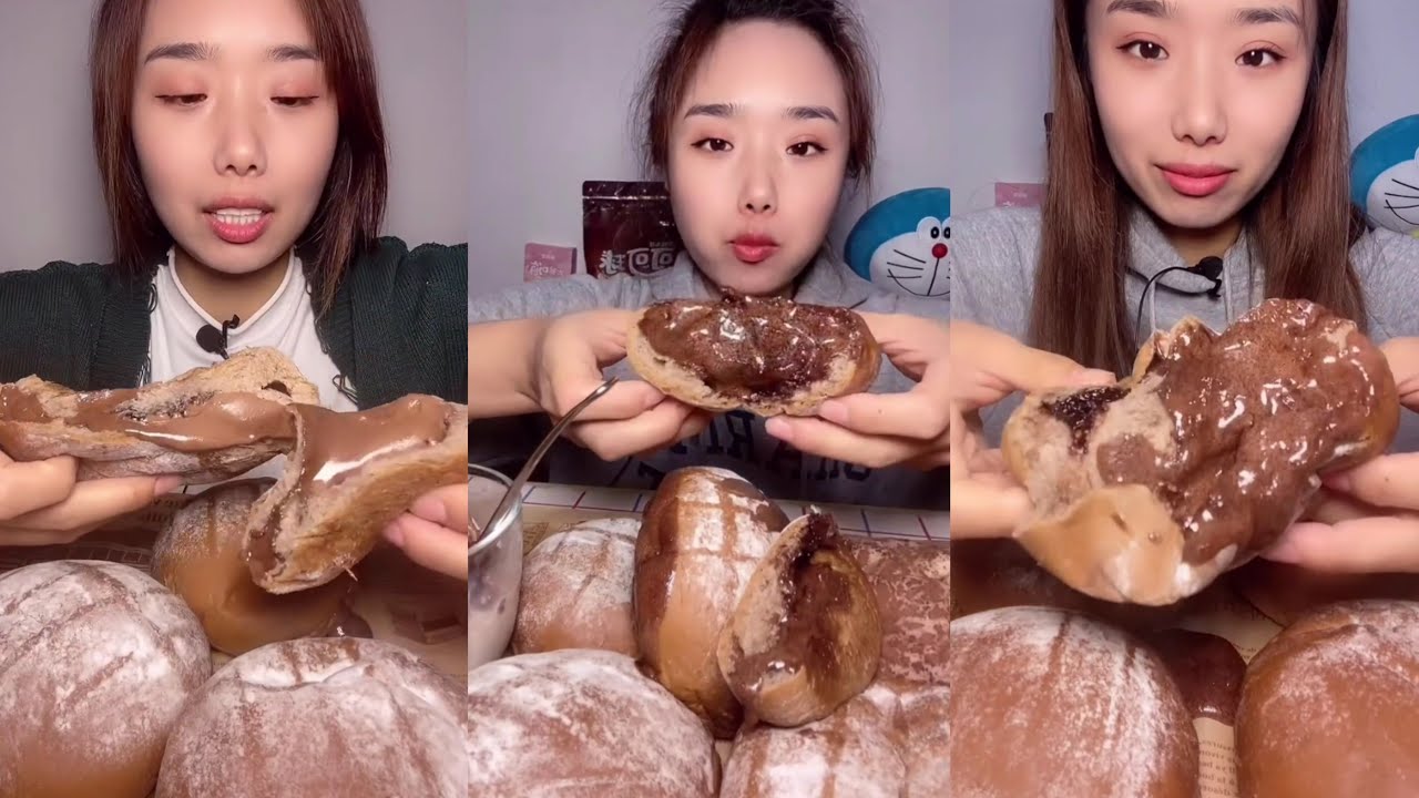 🍞 [MUKBANG] chocolate lava bread edition