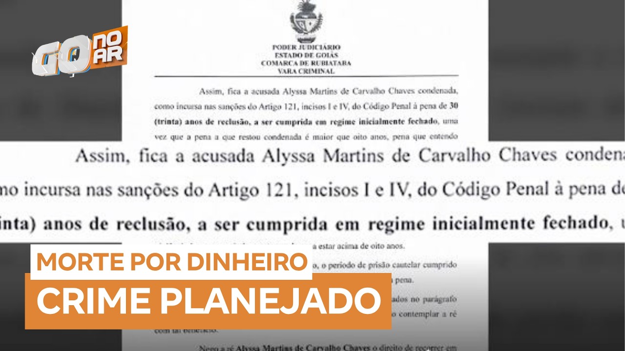 Assassinato por seguro leva familiares &agrave; pris&atilde;o em Goi&aacute;s (GO)
