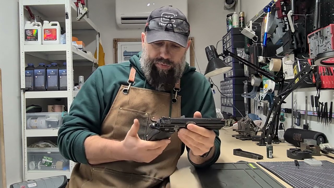 CZ 75 SP01 Shadow в работилницата
