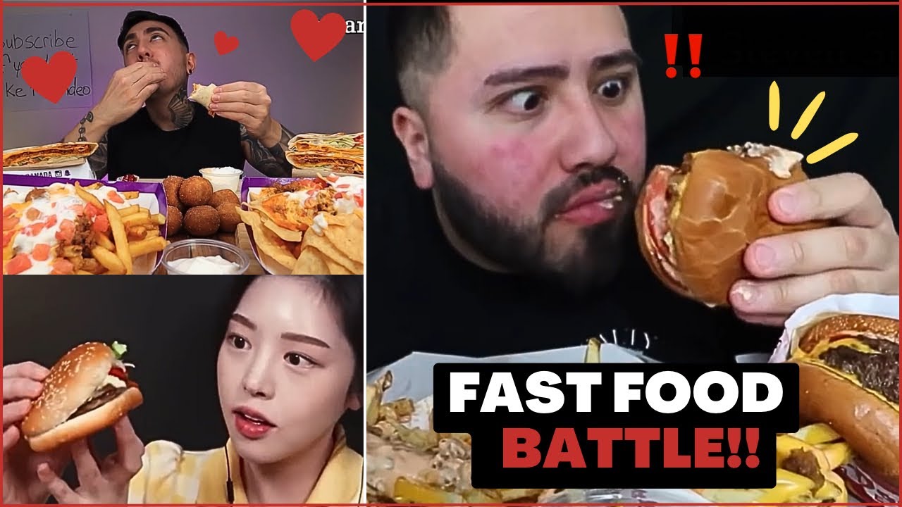 FAST FOOD BATTLE! 🤼‍♀️ *pick your Favorite*