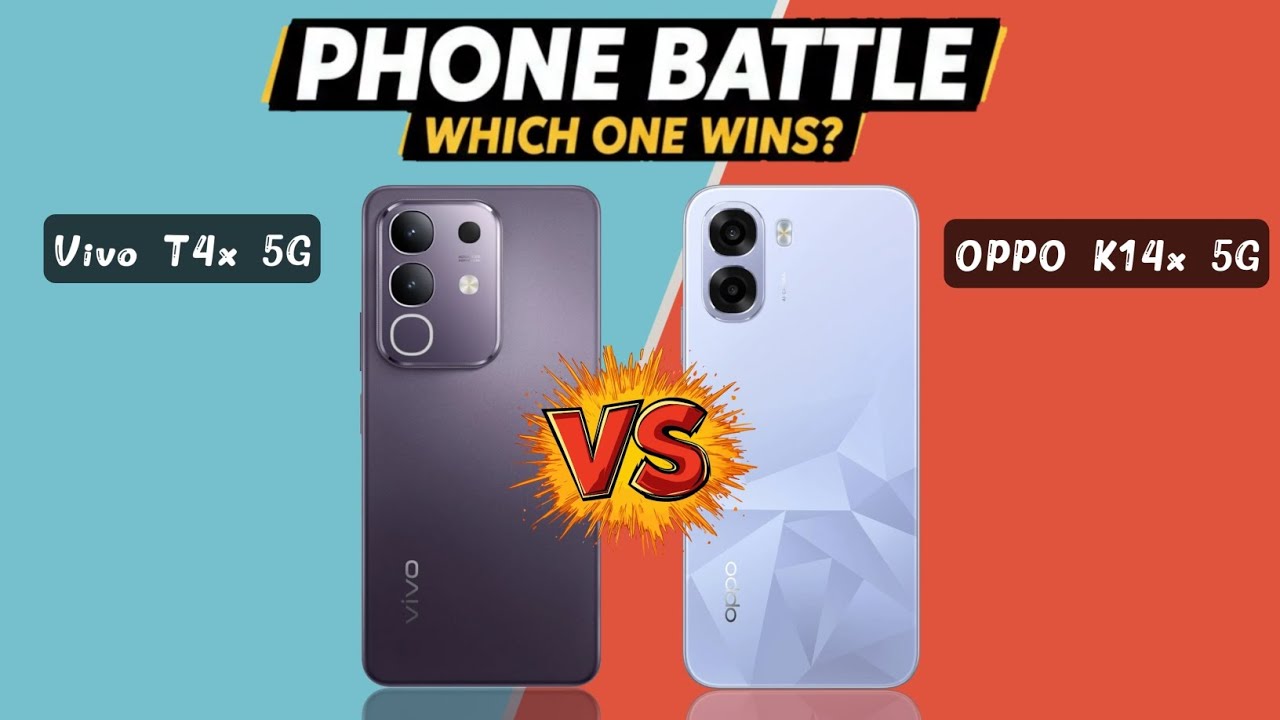 Vivo t4x 5g vs oppo k14x 5g full details comparison #vivot4x5g #oppo @OGTechMixture 