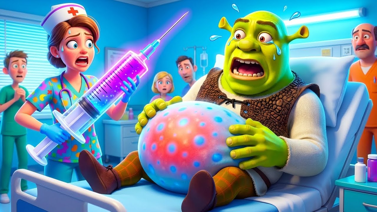 Shrek vs Triplets! The Worst Lunch Ever 🤮 | Funny Shrek 5 Animation