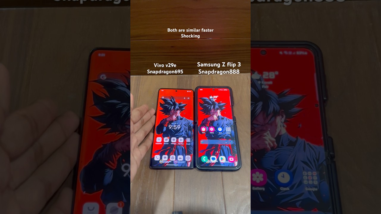 Snapdragon 695vs888 Shocking results #snapdragon #snapdragon695 #snapdragon888 #vivo #samsung #tech