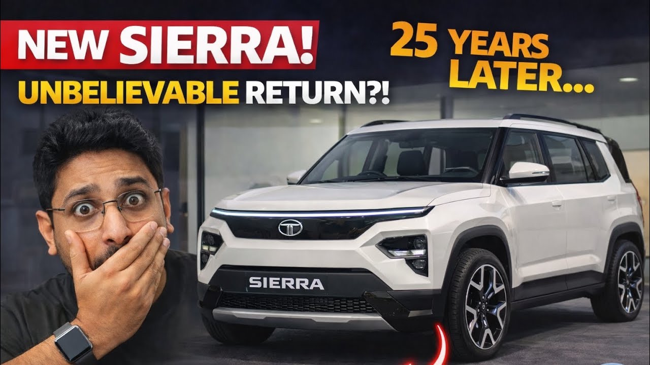 Tata Sierra BASE Model Revealed! So Much Power at This Price? 😱🔥