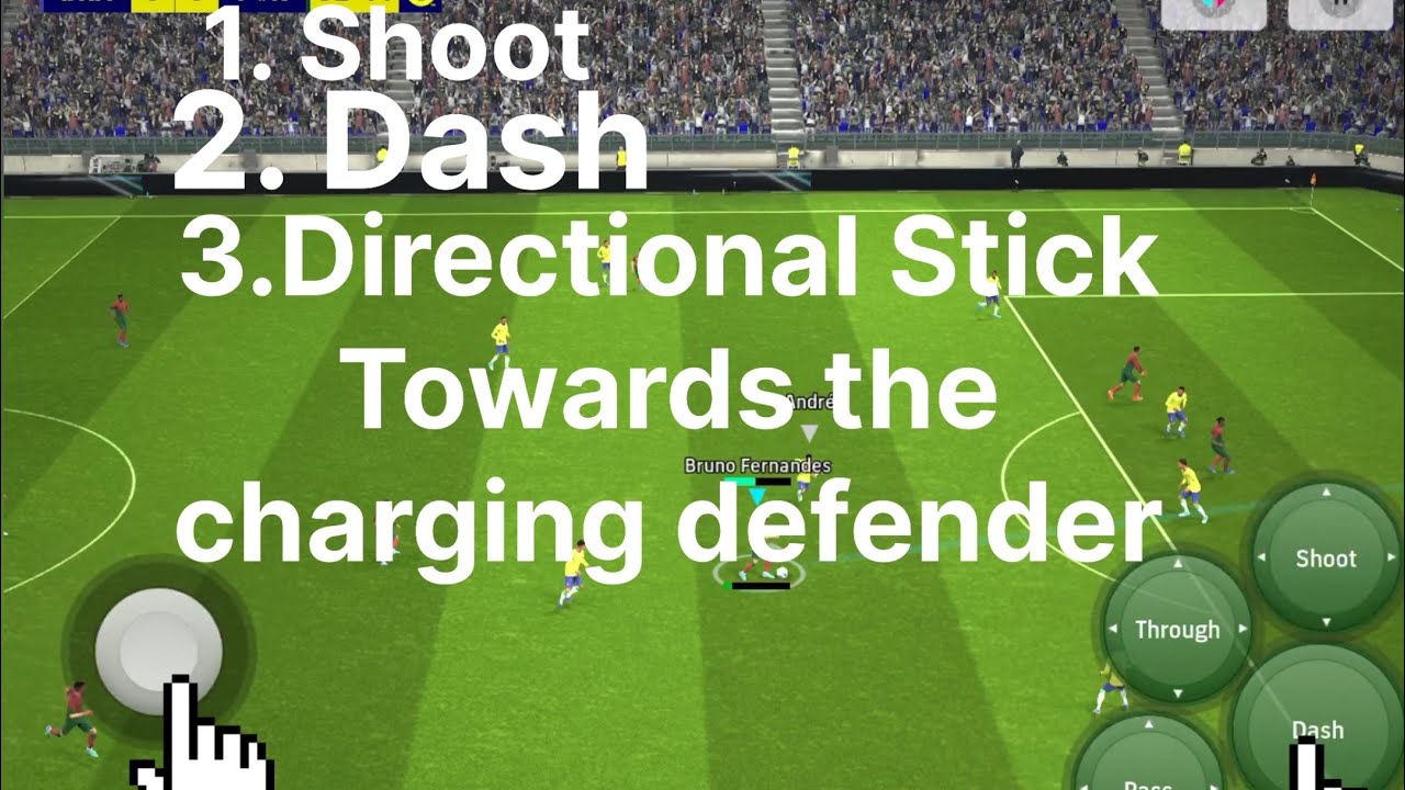 Efootball 2024 Mobile || Skill Tutorial || Nutmeg Edition ||