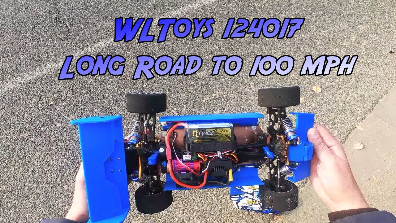 Wltoys 124017: My 100 mph speed attempt.