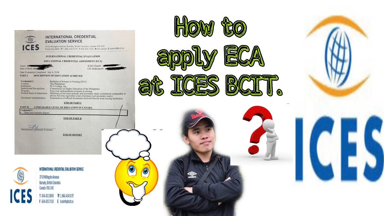 How to apply ECA at ICES BCIT /Paano mag apply ng ECA #ECA #ICES #credential #evaluation @ECA, @ICES